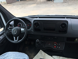 Скрытый кондиционер Mercedes Sprinter Classic с испарителем в штатное место отопителя